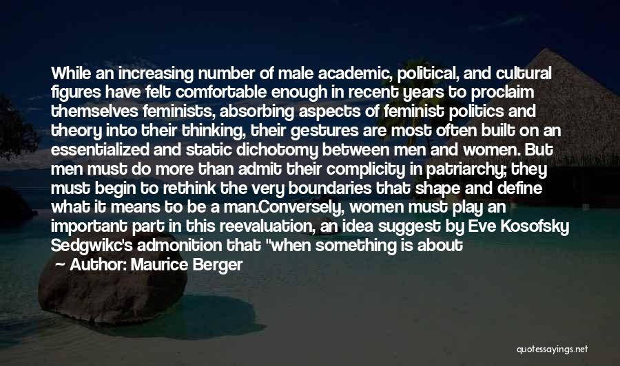 Rethink Quotes By Maurice Berger