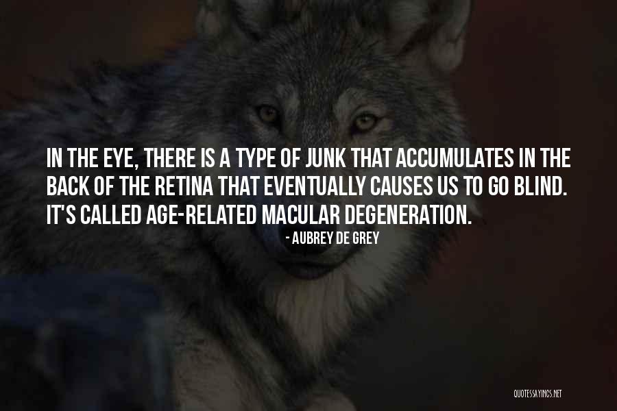 Retina Quotes By Aubrey De Grey Retina Quotes By Aubrey De Grey