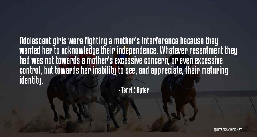 Retirados Quotes By Terri E Apter Retirados Quotes By Terri E Apter