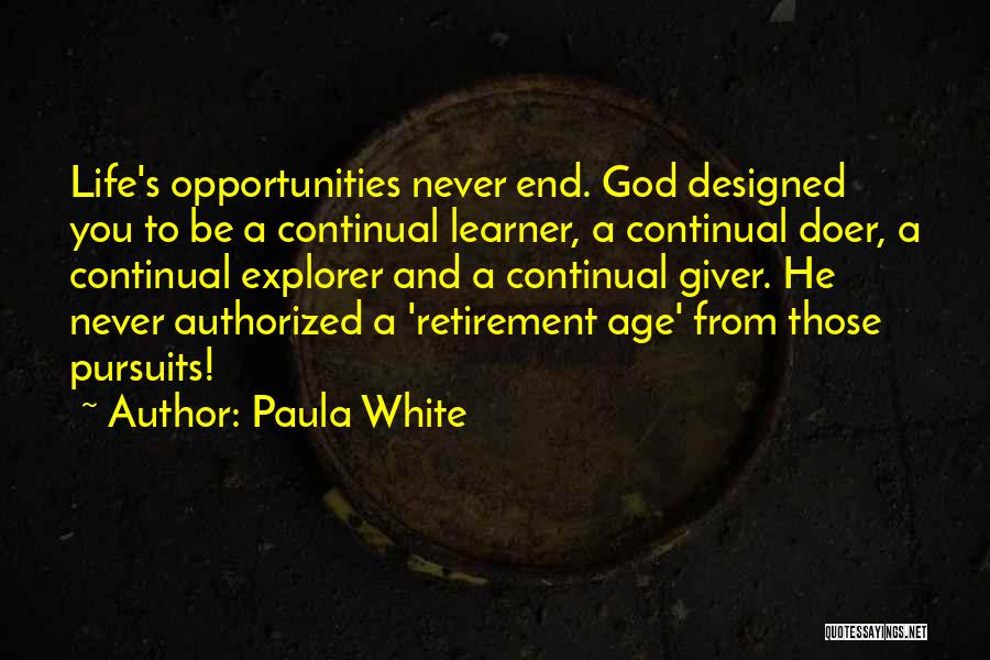 Retirement Age Quotes By Paula White