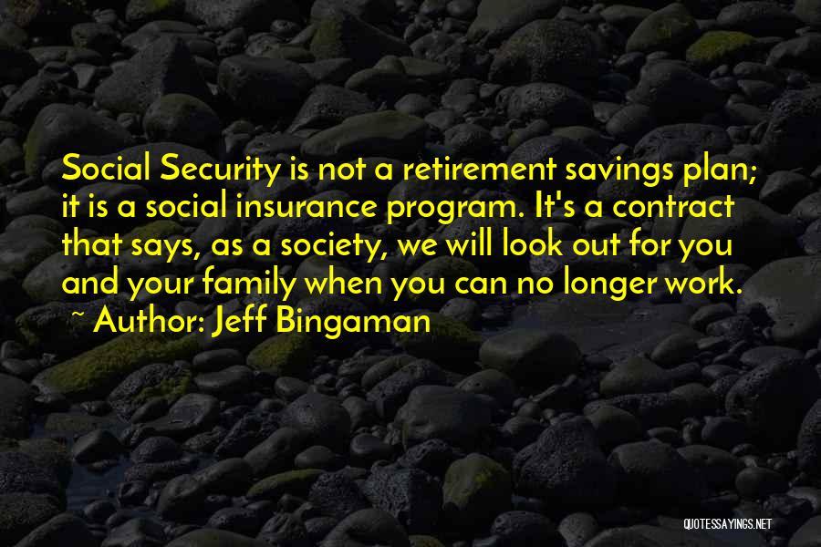 Retirement From Work Quotes By Jeff Bingaman