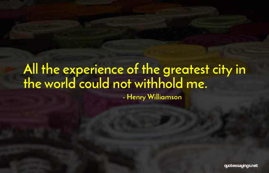 Retoad Quotes By Henry Williamson Retoad Quotes By Henry Williamson