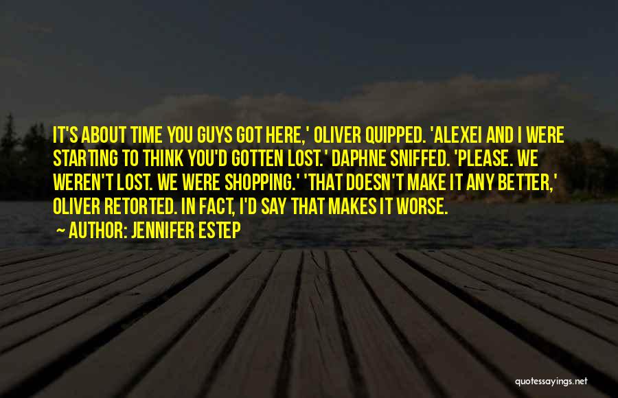 Retorted Quotes By Jennifer Estep