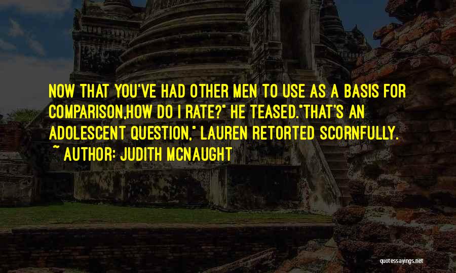 Retorted Quotes By Judith McNaught