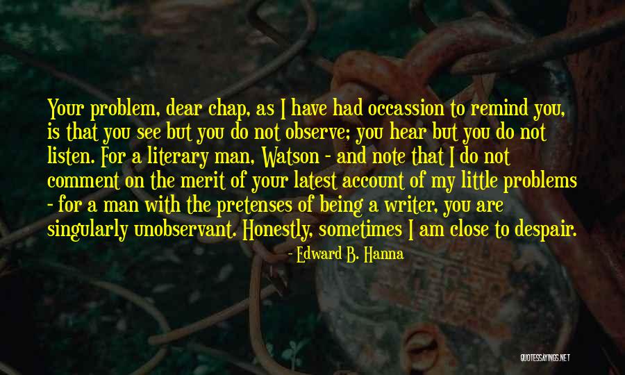 Retorting Synonym Quotes By Edward B. Hanna Retorting Synonym Quotes By Edward B. Hanna