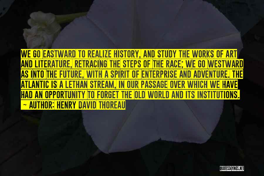 Retracing Your Steps Quotes By Henry David Thoreau