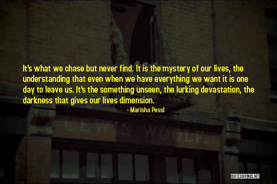 Retraerse Significado Quotes By Marisha Pessl Retraerse Significado Quotes By Marisha Pessl