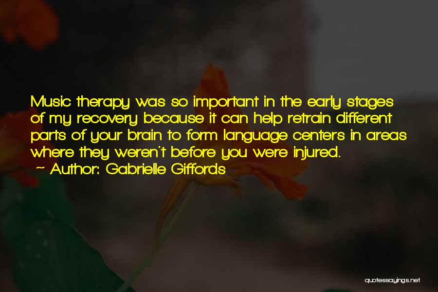 Retrain The Brain Quotes By Gabrielle Giffords