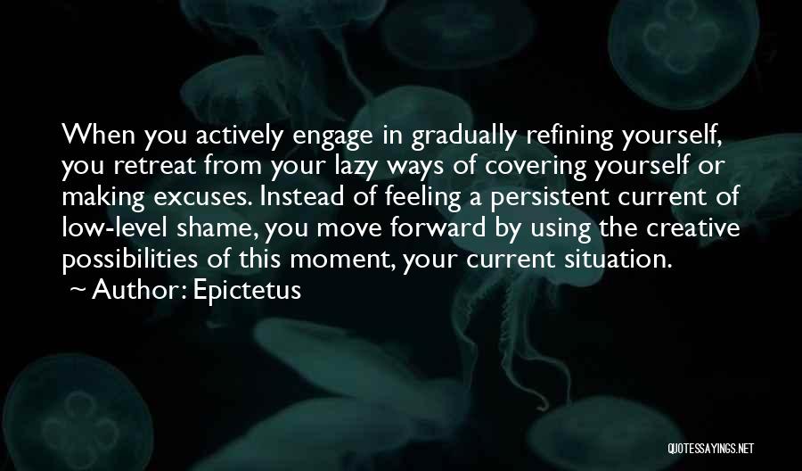 Retreat To Move Forward Quotes By Epictetus