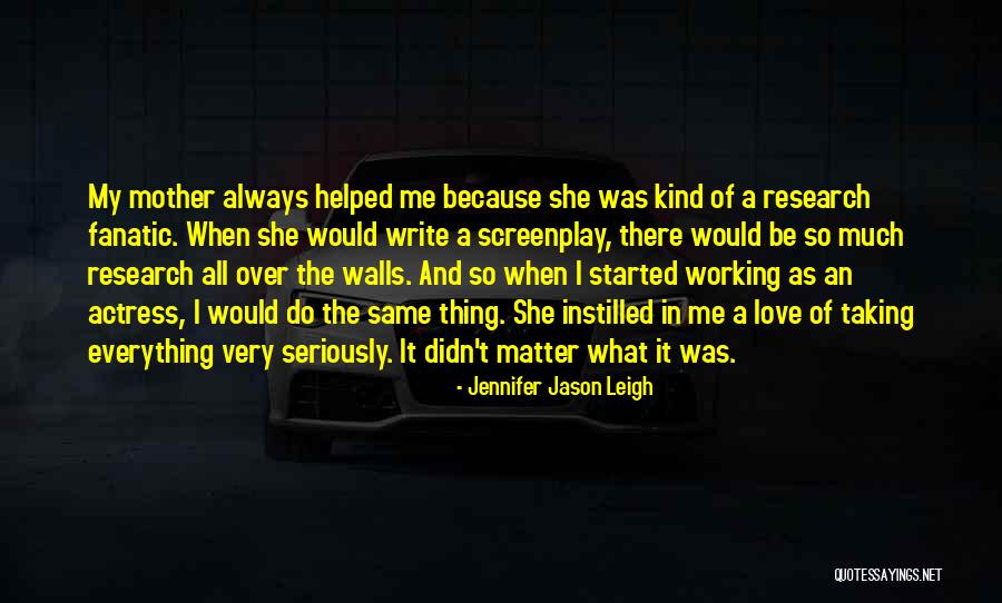 Retribution Fals Quotes By Jennifer Jason Leigh Retribution Fals Quotes By Jennifer Jason Leigh