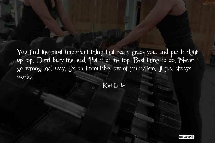 Retroceding Quotes By Kurt Loder Retroceding Quotes By Kurt Loder