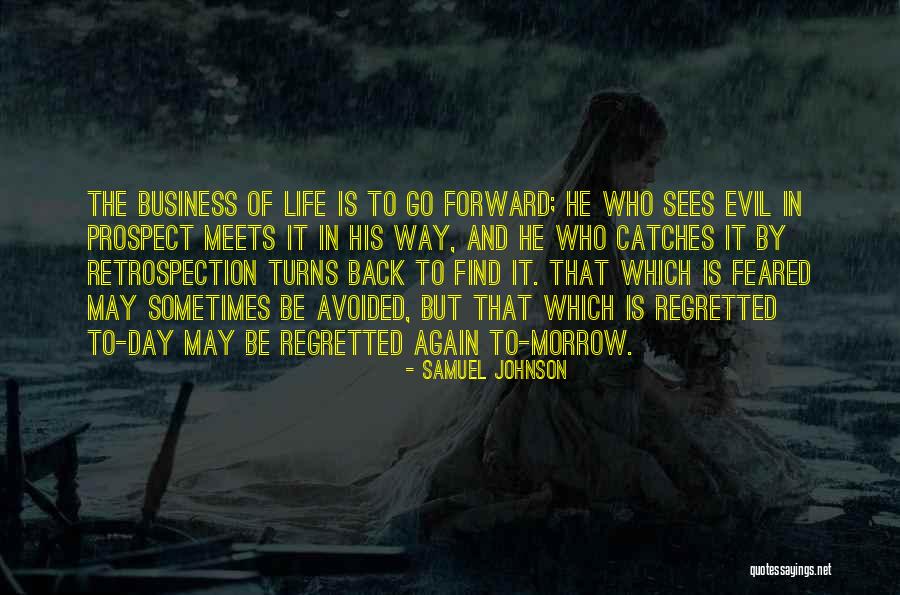 Retrospection Quotes By Samuel Johnson Retrospection Quotes By Samuel Johnson