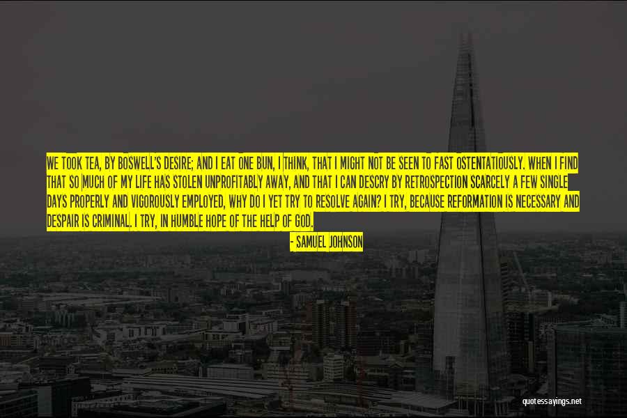 Retrospection Quotes By Samuel Johnson Retrospection Quotes By Samuel Johnson