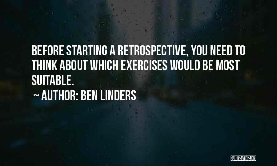 Retrospective Quotes By Ben Linders