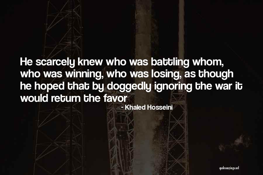 Return Favor Quotes By Khaled Hosseini Return Favor Quotes By Khaled Hosseini