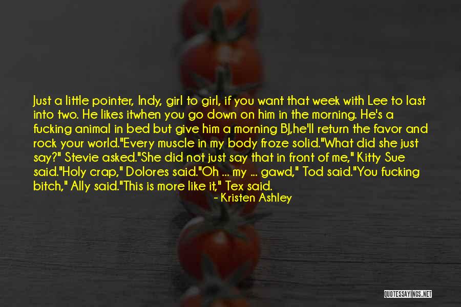 Return Favor Quotes By Kristen Ashley Return Favor Quotes By Kristen Ashley