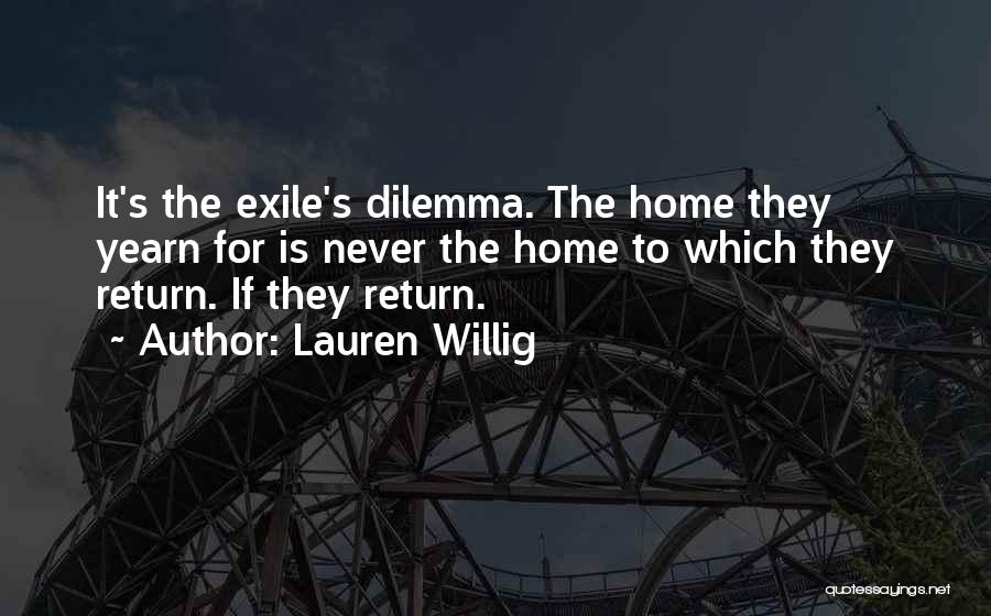 Return Home Quotes By Lauren Willig