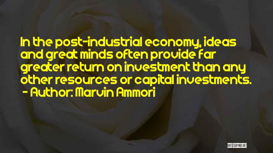 Return On Investment Quotes By Marvin Ammori