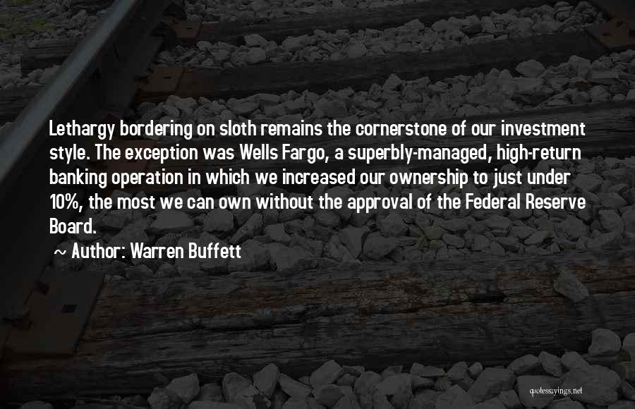 Return On Investment Quotes By Warren Buffett