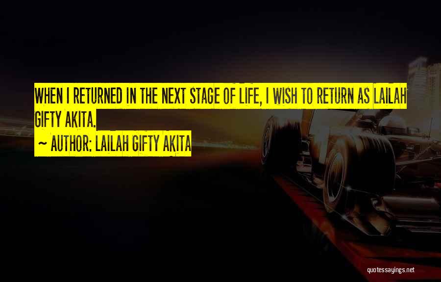 Return Quotes By Lailah Gifty Akita