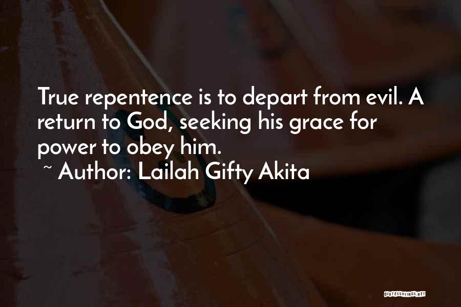 Return Quotes By Lailah Gifty Akita
