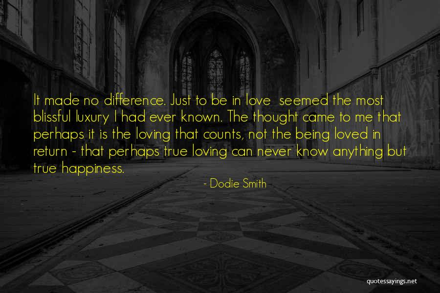 Return To Me Love Quotes By Dodie Smith