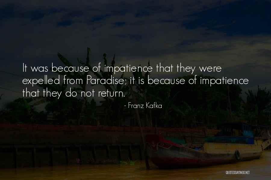 Return To Paradise Quotes By Franz Kafka Return To Paradise Quotes By Franz Kafka