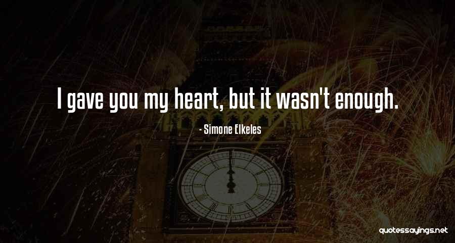 Return To Paradise Quotes By Simone Elkeles
