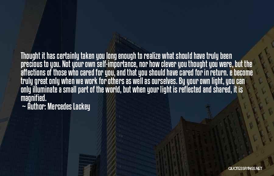 Return To Work Quotes By Mercedes Lackey