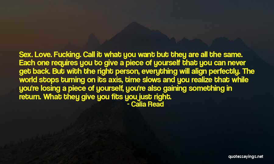 Return To Yourself Quotes By Calia Read Return To Yourself Quotes By Calia Read