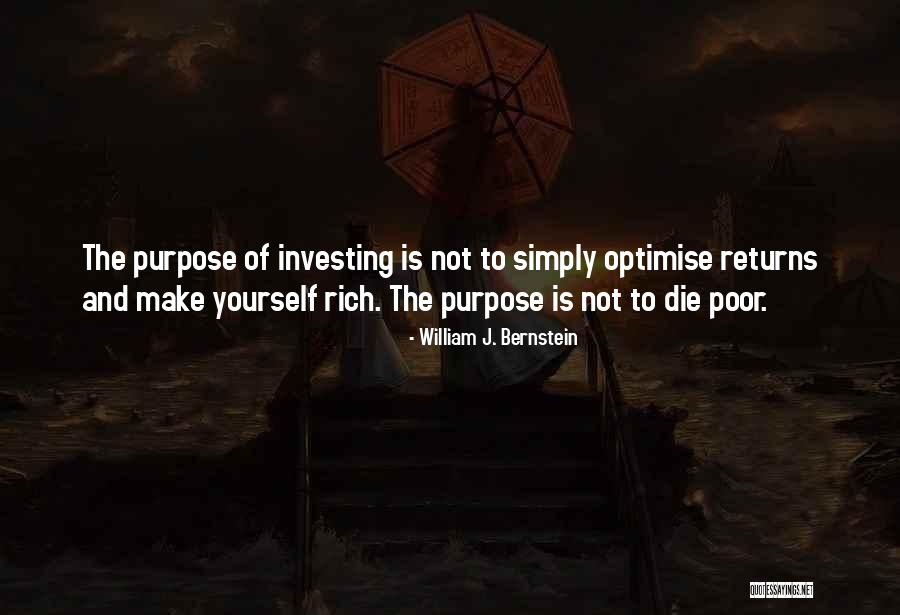 Return To Yourself Quotes By William J. Bernstein Return To Yourself Quotes By William J. Bernstein