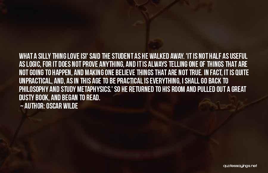 Returned Back Quotes By Oscar Wilde