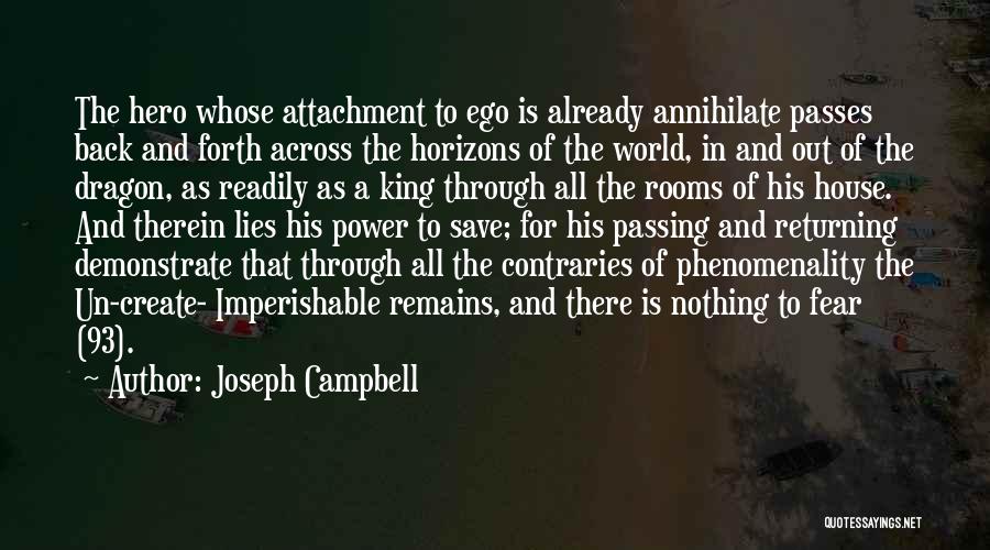 Returning Back Quotes By Joseph Campbell