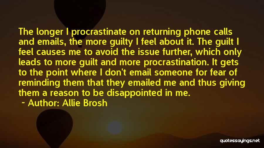 Returning Calls Quotes By Allie Brosh