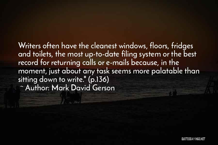 Returning Calls Quotes By Mark David Gerson