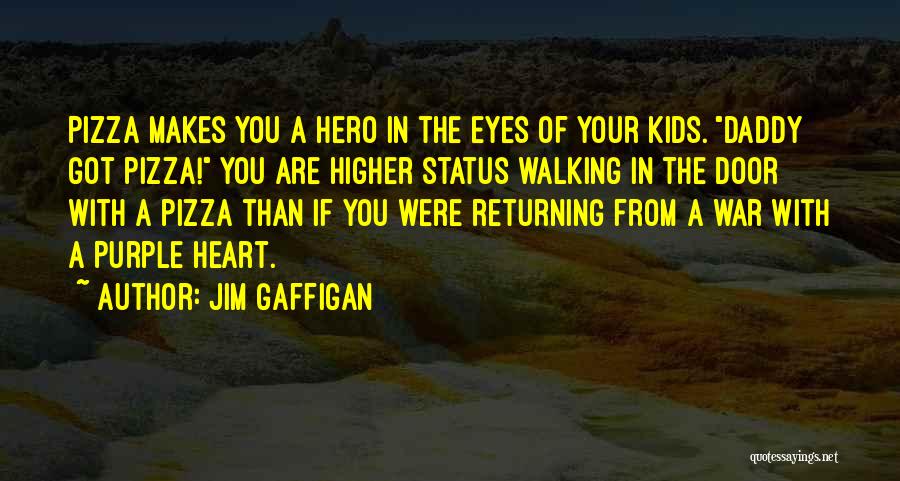 Returning From War Quotes By Jim Gaffigan
