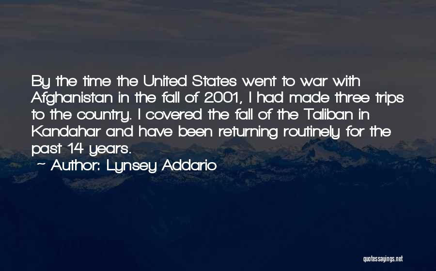 Returning From War Quotes By Lynsey Addario