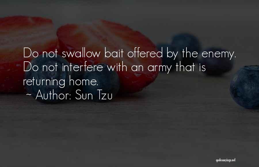 Returning From War Quotes By Sun Tzu