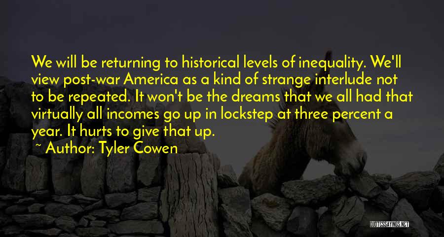Returning From War Quotes By Tyler Cowen