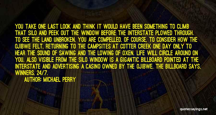 Returning Quotes By Michael Perry