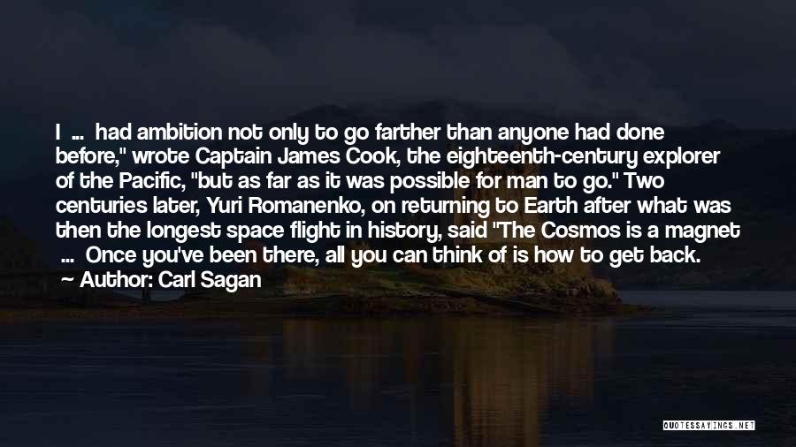 Returning To The Earth Quotes By Carl Sagan