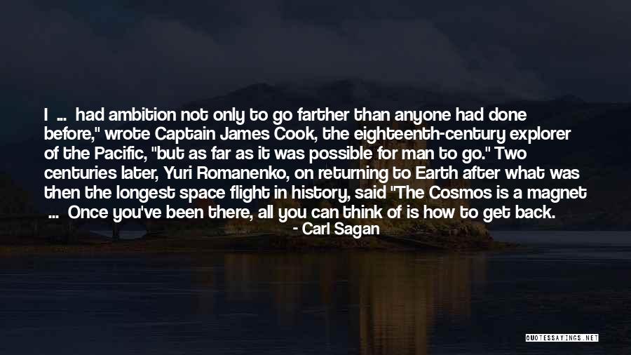 Returning To The Earth Quotes By Carl Sagan