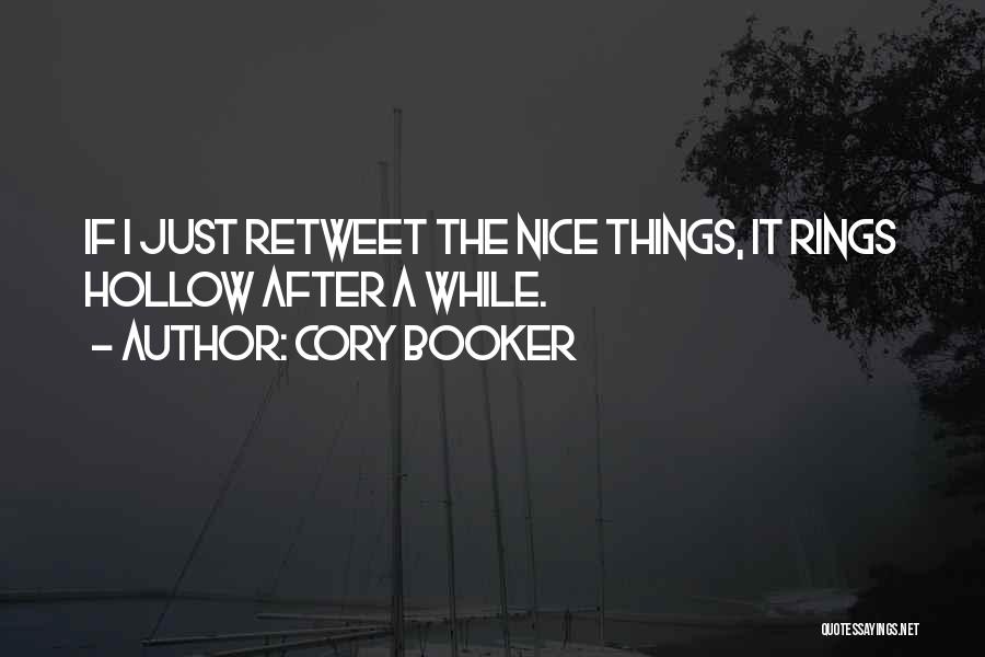 Retweet If Quotes By Cory Booker