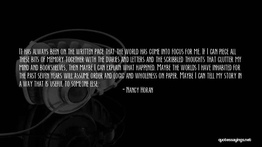Retzius Structures Quotes By Nancy Horan Retzius Structures Quotes By Nancy Horan