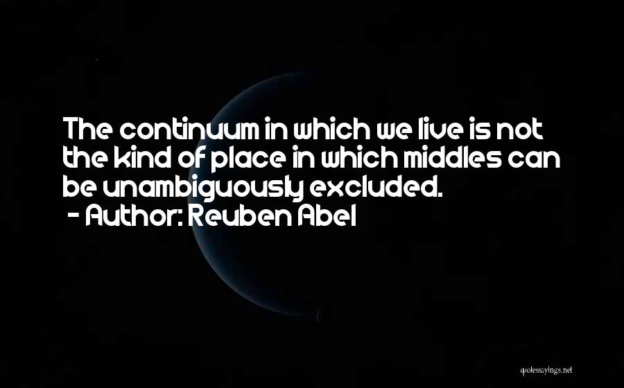 Reuben Abel Quotes 1363482