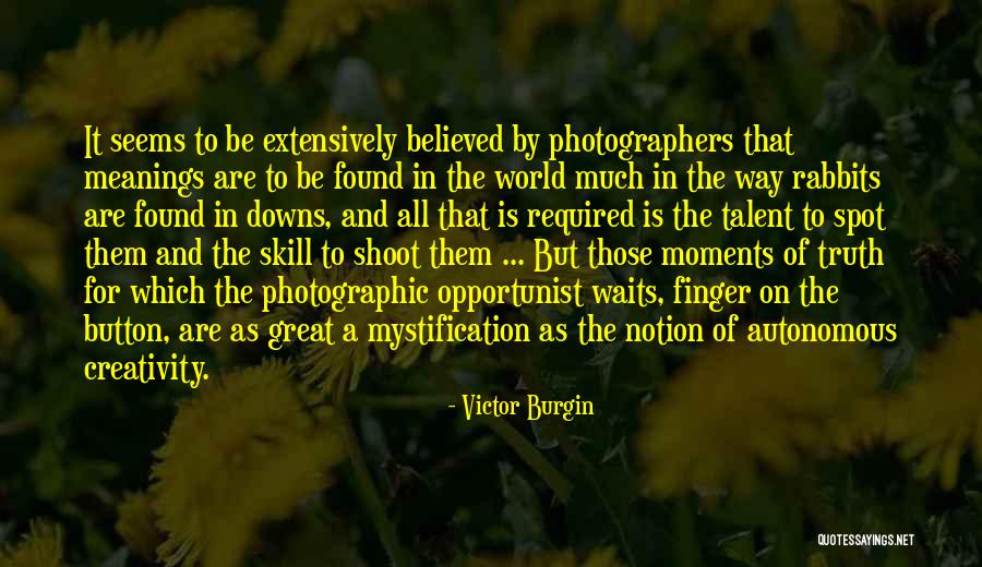 Reuning And Sons Quotes By Victor Burgin Reuning And Sons Quotes By Victor Burgin