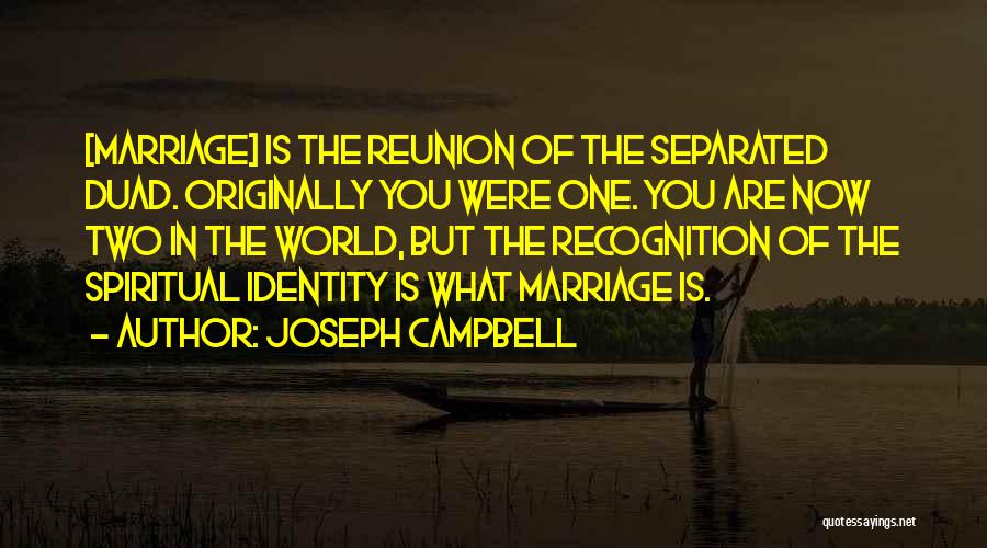 Reunion Quotes By Joseph Campbell