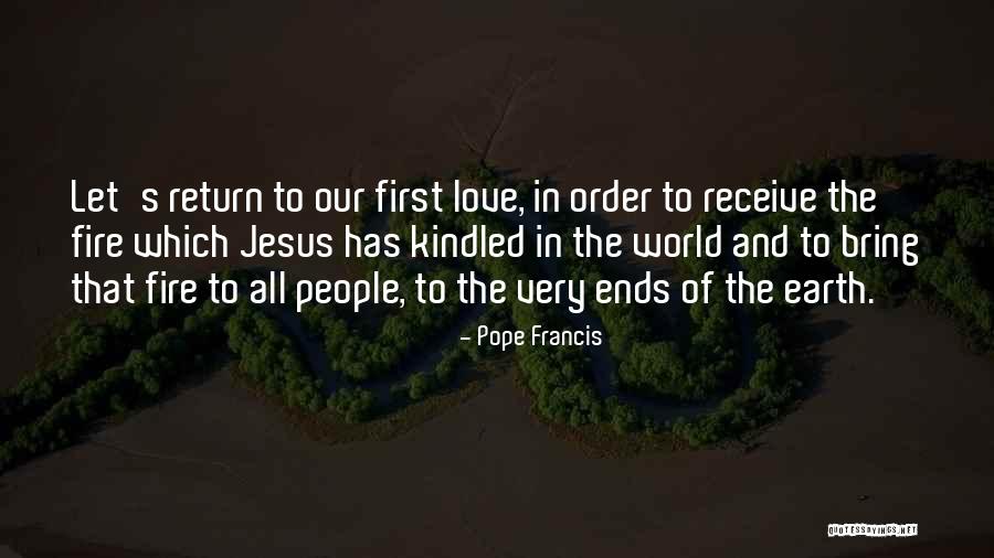 Reunion Story Quotes By Pope Francis
