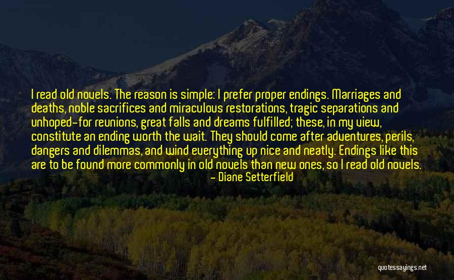 Reunions Quotes By Diane Setterfield