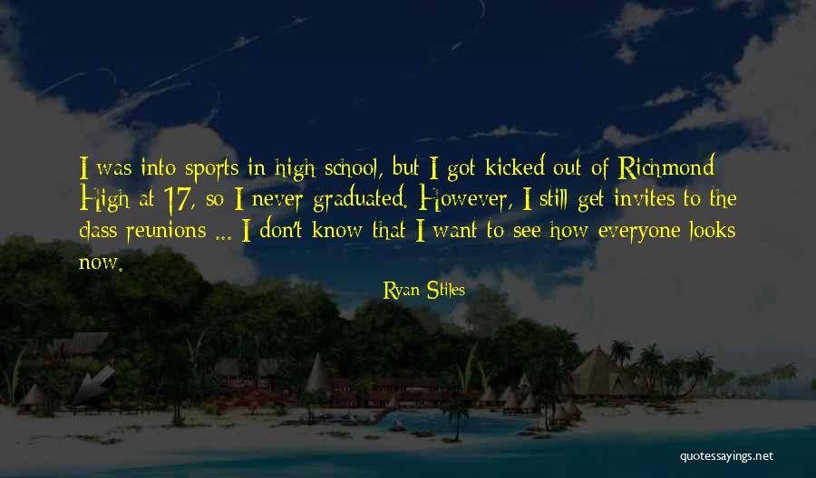 Reunions Quotes By Ryan Stiles Reunions Quotes By Ryan Stiles